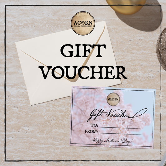 Acorn Family Tree Designs Gift Voucher